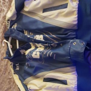 NFL Colts Vintage leather jacket & Clean!